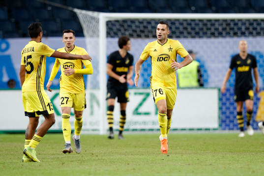 Gabrijel Boban of Sheriff Tiraspol celebrates