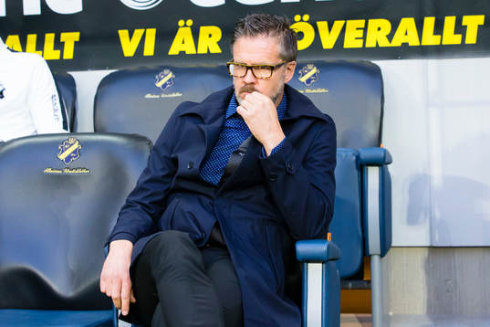 Rikard Norling, head coach of AIK