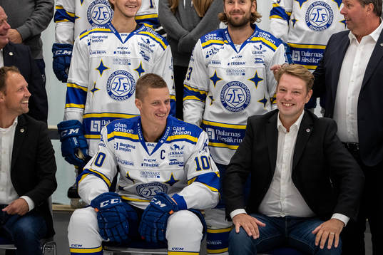 Leksands If VD Andreas Hedbom, Martin Karlsson och