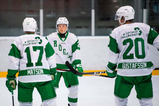 Rögles Taylor Matson, Samuel Jonsson och Hampus Gustafsson