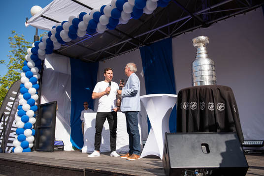 Alexander Steen och Christer Jonasson