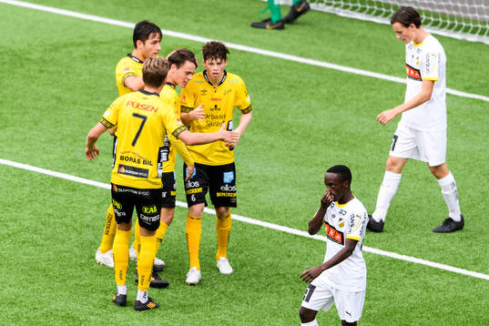 Elfsborgs spelare jublar