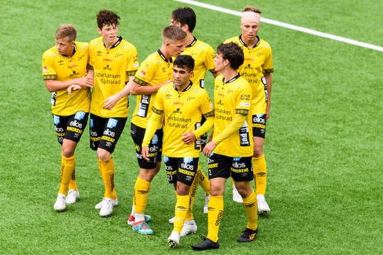 Elfsborgs spelare jublar