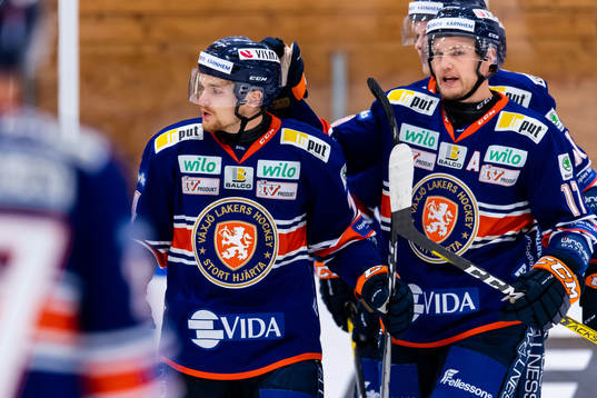 Växjös Brendan Shinnimin jublar