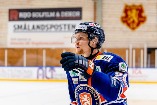 Växjös Brendan Shinnimin jublar