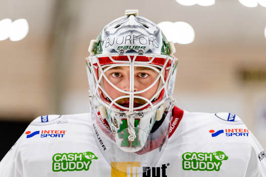 Frölundas målvakt Niklas Rubin