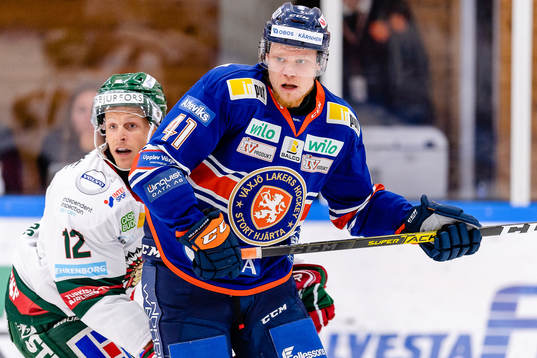 Växjös Ludvig Nilsson  och Frölundas Max Friberg