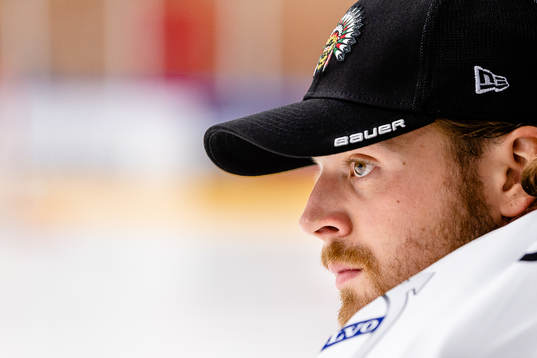 Frölundas målvakt Niklas Rubin
