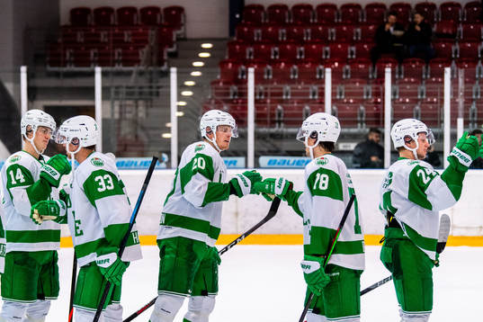 Rögles Jakob Bondesson, Niklas Hansson, Hampus Gustafsson,