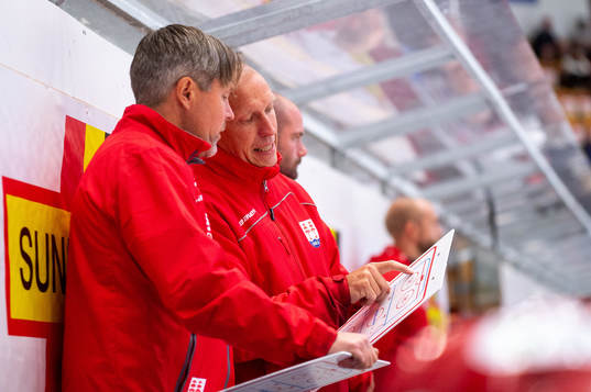 Timrås tränare Fredrik Andersson och Anders Karlsson