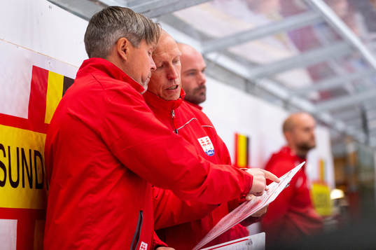 Timrås tränare Fredrik Andersson och Anders Karlsson