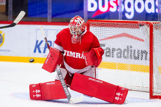 Timrås målvakt Victor Brattström