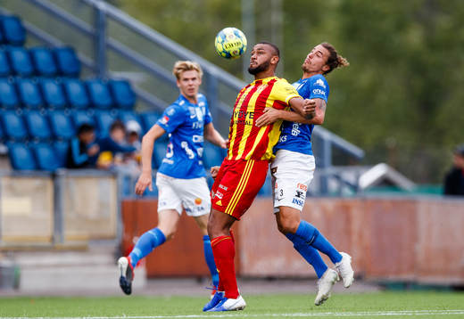 Syrianskas Patrick Dyrestam och Norrbys Jonathan Azulay