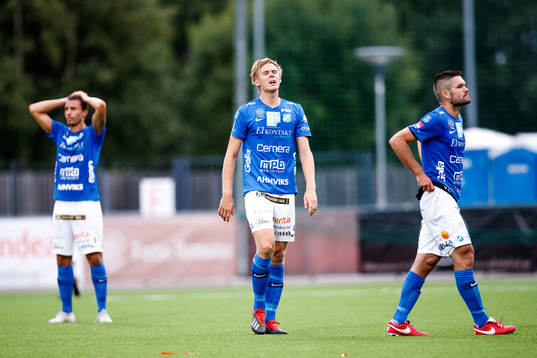 Norrbys Dardan Rexhepi , Didric Andersson och Jesper Brandt