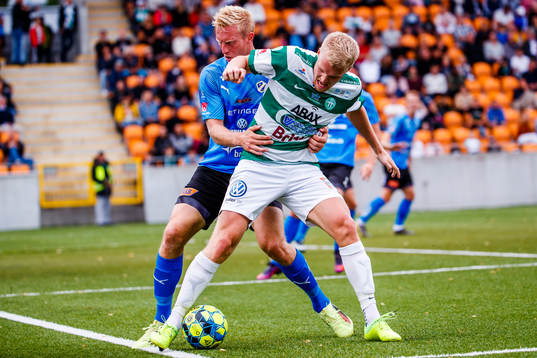 Halmstads Peter Larsson och Västerås Simon Johansson