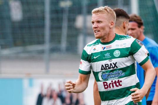 Västerås Simon Johansson jublar