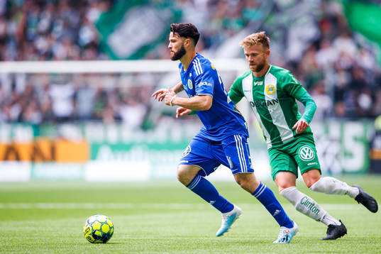 Sundsvalls Jonathan Tamimi och Hammarbys Dennis Widgren