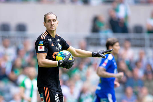 Sundsvalls målvakt David Mitov Nilsson