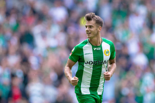 Hammarbys Alexander Kacaniklic jublar