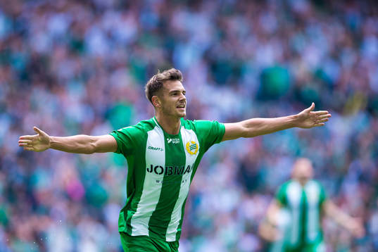 Hammarbys Alexander Kacaniklic jublar