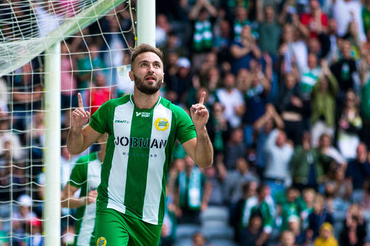 Bläddra bland fler bilder av Fotboll, Allsvenskan, Hammarby - GIF Sundsvall