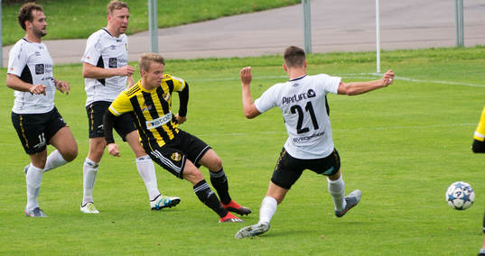 i matchen i division 2 mellan IFK Hässleholm och Dalstorp