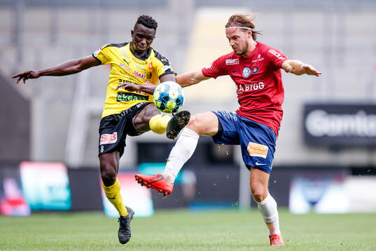 under fotbollsmatchen i Superettan mellan Örgryte och