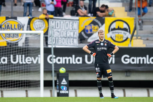 Örgrytes målvakt Fredrik Andersson