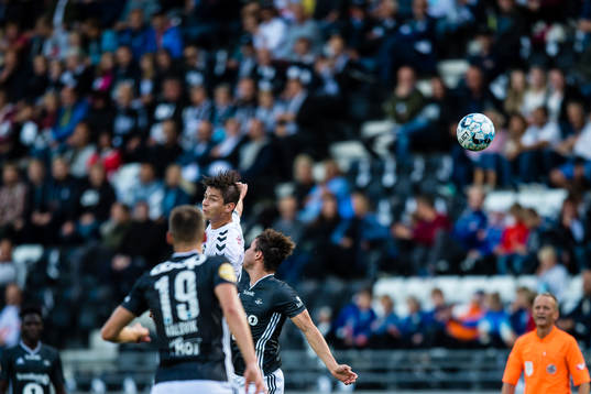 Torgeir Børven of Odd and Anders Trondsen of Rosenborg