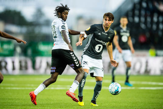 Moussa Jailani Gaucho Njie of Odd and Anders Trondsen of