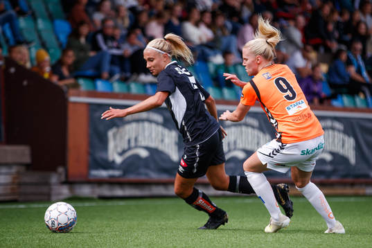 Göteborgs Emma Koivisto och Kristianstads Josefine Rybrink