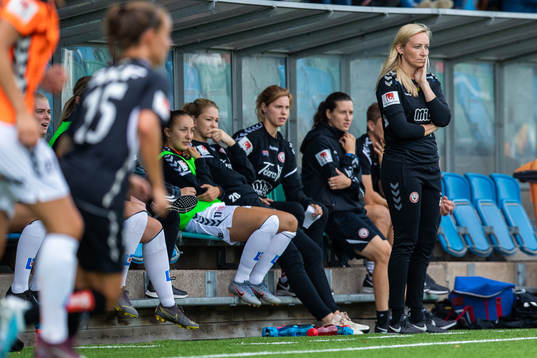 Kristianstads tränare Elisabet Gunnarsdóttir