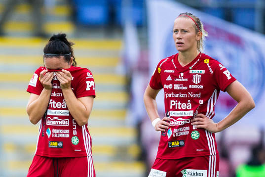 Piteås June Pedersen Lena Blomkvist deppar