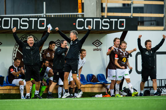 Vegard Hansen, head coach of Mjøndalen,  and Øyvind