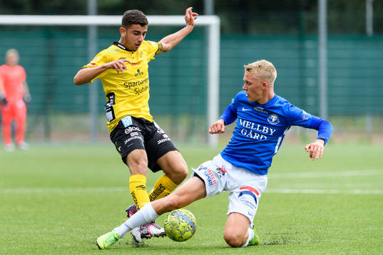 Elfsborgs Johannes Abdulahad och Trelleborgs Sebastian