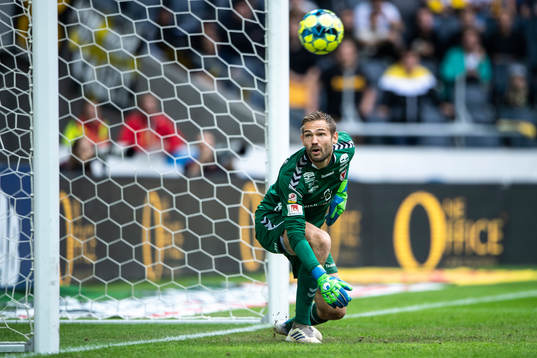 Kalmars målvakt Lucas Hägg-Johansson