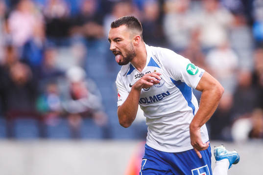 IFK Norrköpings Sead Haksabanovic jublar