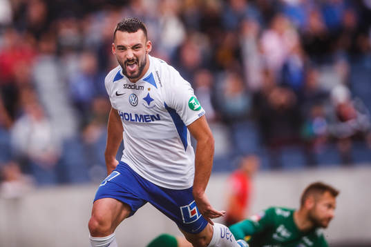 IFK Norrköpings Sead Haksabanovic jublar