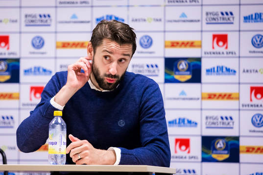 Sirius tränare Mirza Jelecak