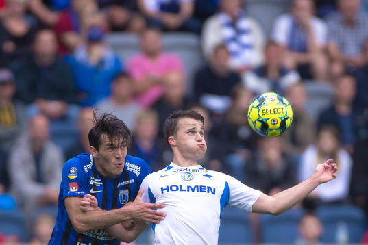 Sirius Ian Sirelius och Norrköpings Simon Skrabb
