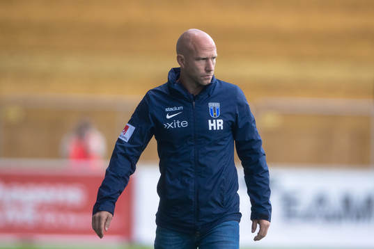 Sirius tränare Henrik Rydström deppar