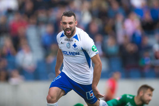 IFK Norrköpings Sead Haksabanovic jublar