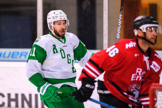 Rögles Mattias Sjögren jublar