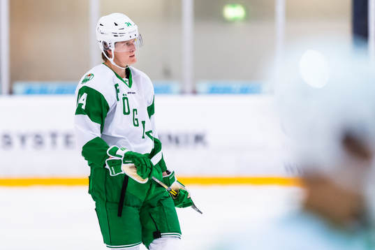 Rögles Adam Edström deppar