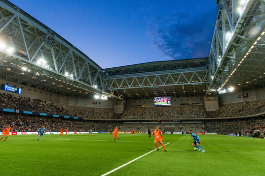 Generell vy av Tele2 Arena