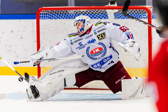 Oskarshamns målvakt Fredrik Pettersson-Wentzel