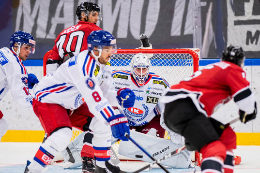 Oskarshamns målvakt Fredrik Pettersson-Wentzel