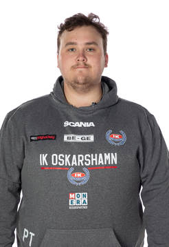 Oskarshamns materialförvaltare Philip Törmänen