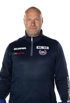 Oskarshamns assisterande tränare Fredrik Hallberg