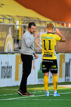 Elfsborgs manager Jimmy Thelin
